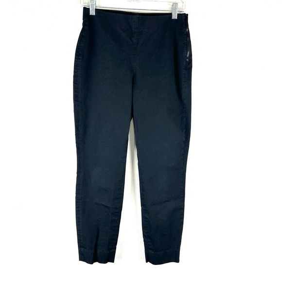 Everlane Black The Side Zip Casual Pants Size 6 - Picture 1 of 5